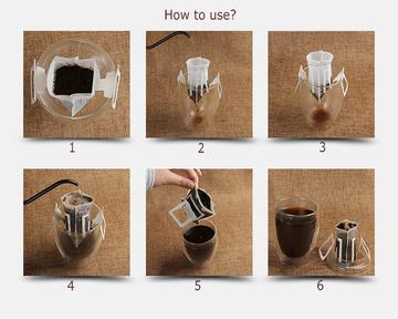 Premium Coffee Drip Bag - Box of 10 Sachets - The Roasted Ground