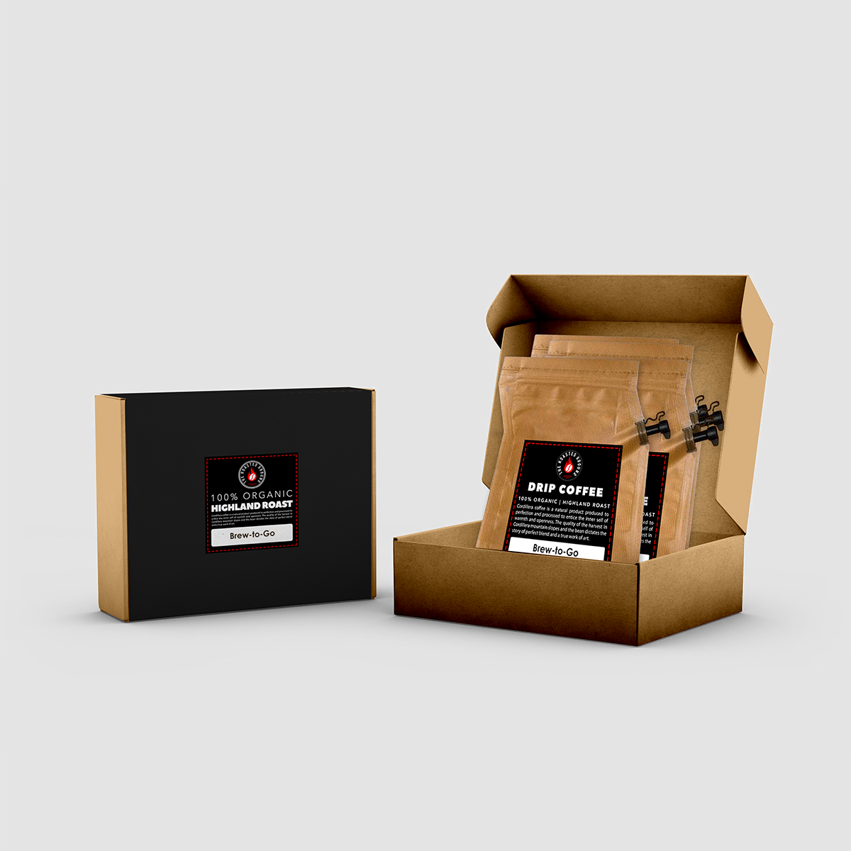 Brew-to-Go Coffee Maker Bag - Box of 4 - The Roasted Ground