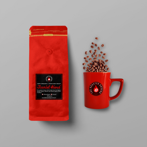 Scarlet Blend - Premium Coffee - Whole Beans / Ground - The Roasted Ground